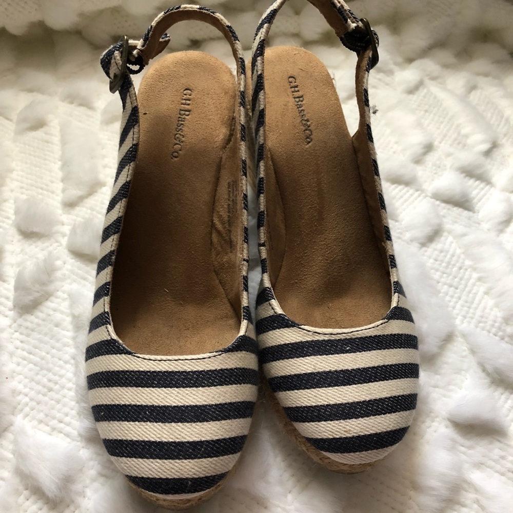 Brass espadrilles